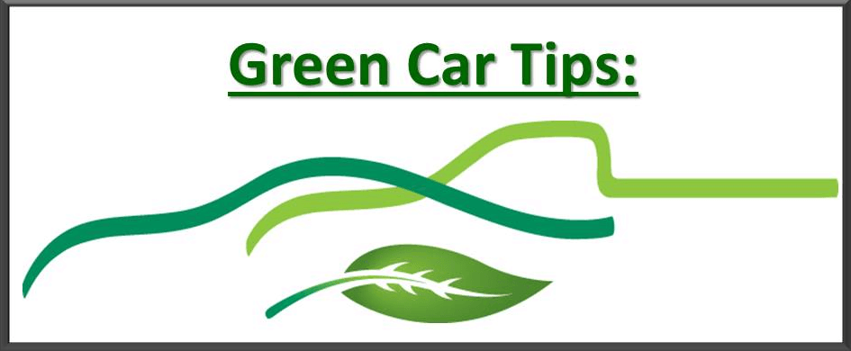 Green Car Care Tips Banner