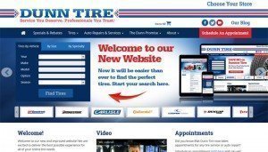 Dunn Tire Website