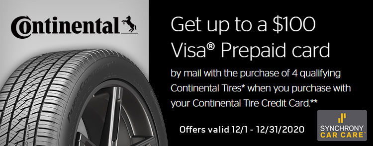 Continential Tire Mail In Rebate